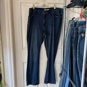 Levi's Dark Blue Boot Cut Women's Jeans